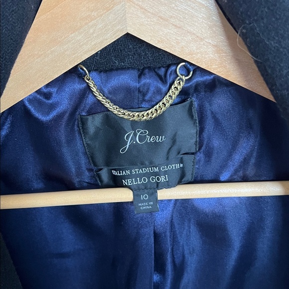 J. Crew wool cocoon coat - Italian Stadium Cloth - Picture 5 of 9